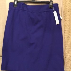 Trina Turk Purple Fitted Skirt.